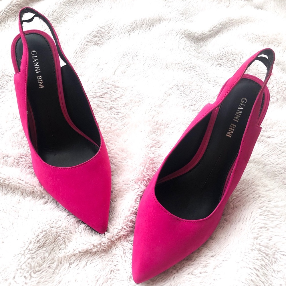 Gianni Bini Pink Closed Toe Heels 💕